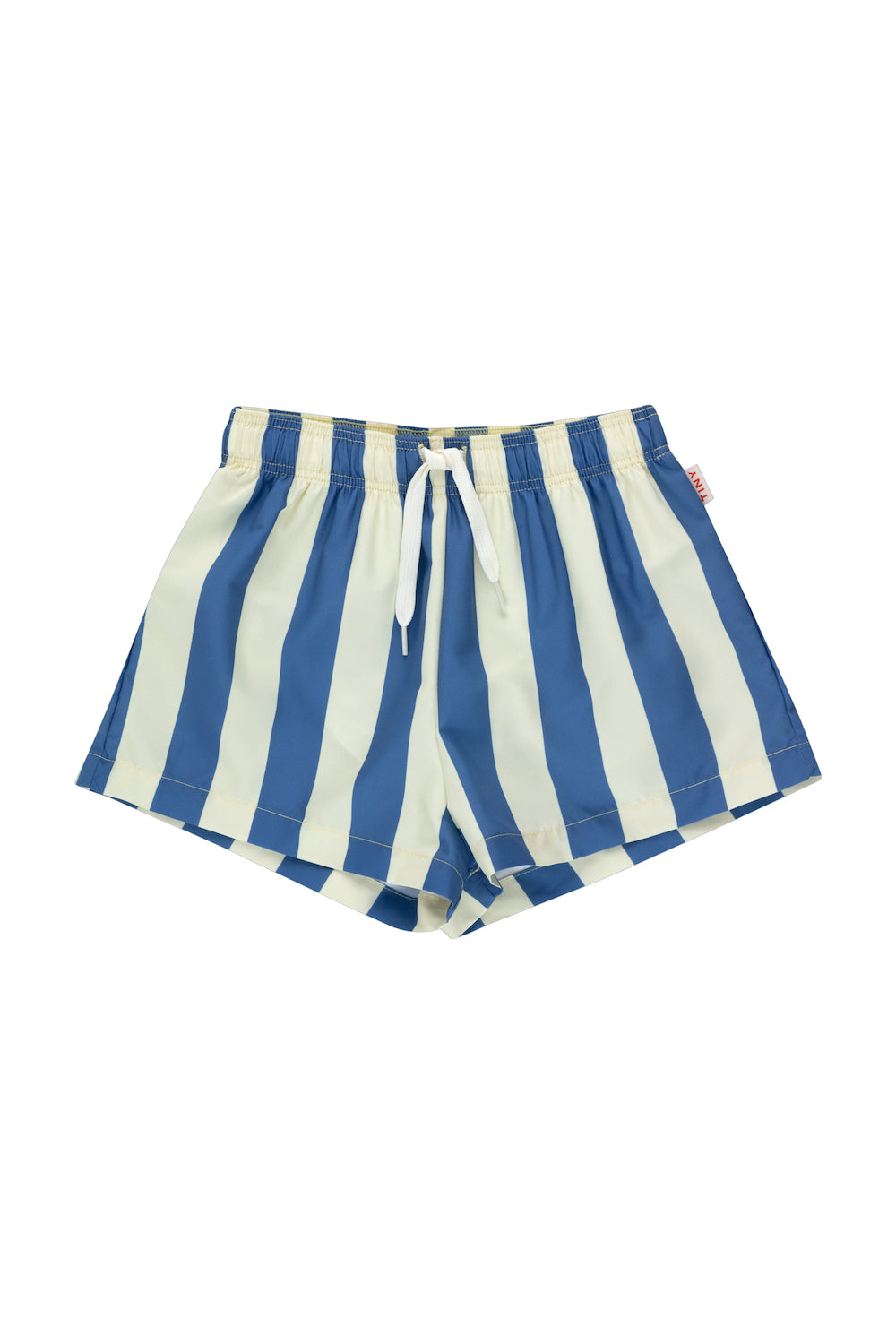 Tiny Cottons Big Stripes Trunks - Pastel Yellow / Night Blue