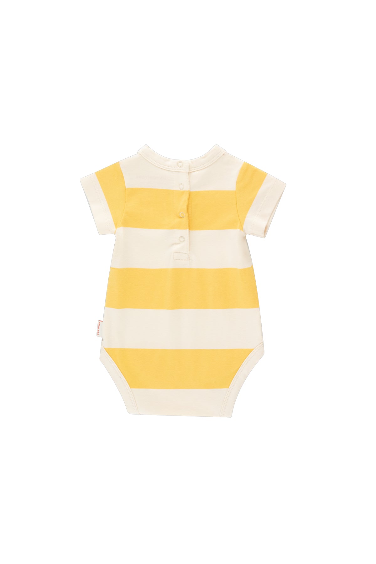 Tiny Cottons Paradiso Stripes Baby Body - Light Cream/Yellow