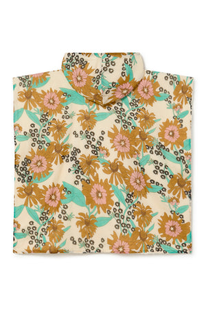 Little Creative Factory Hawaii Terry Poncho - Floral