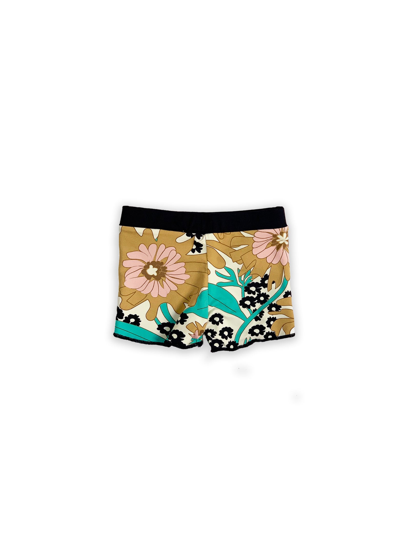 Little Creative Factory Hawaii Reversible Bathing Shorts - Flower Print