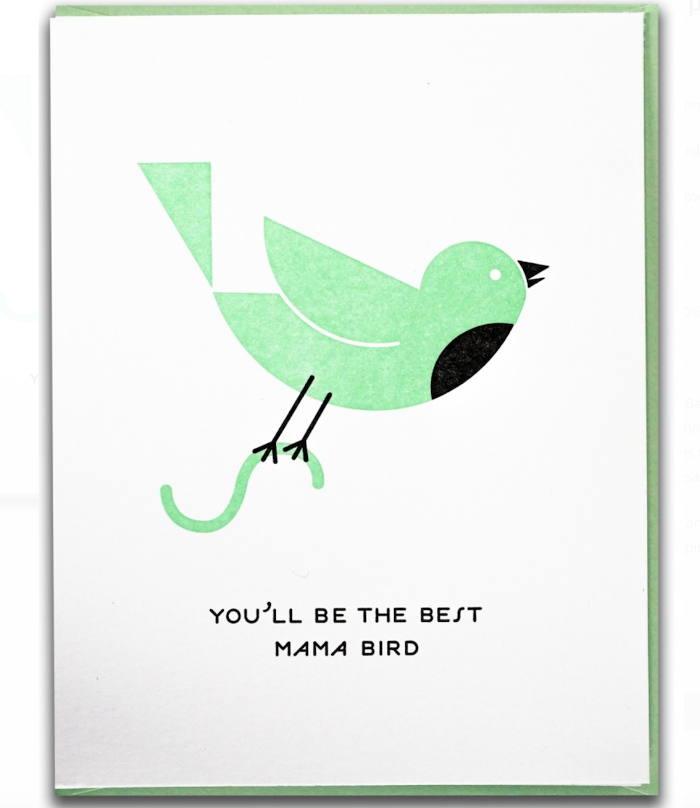 Paper Bandit Press You'll Be The Best Mama Bird Card