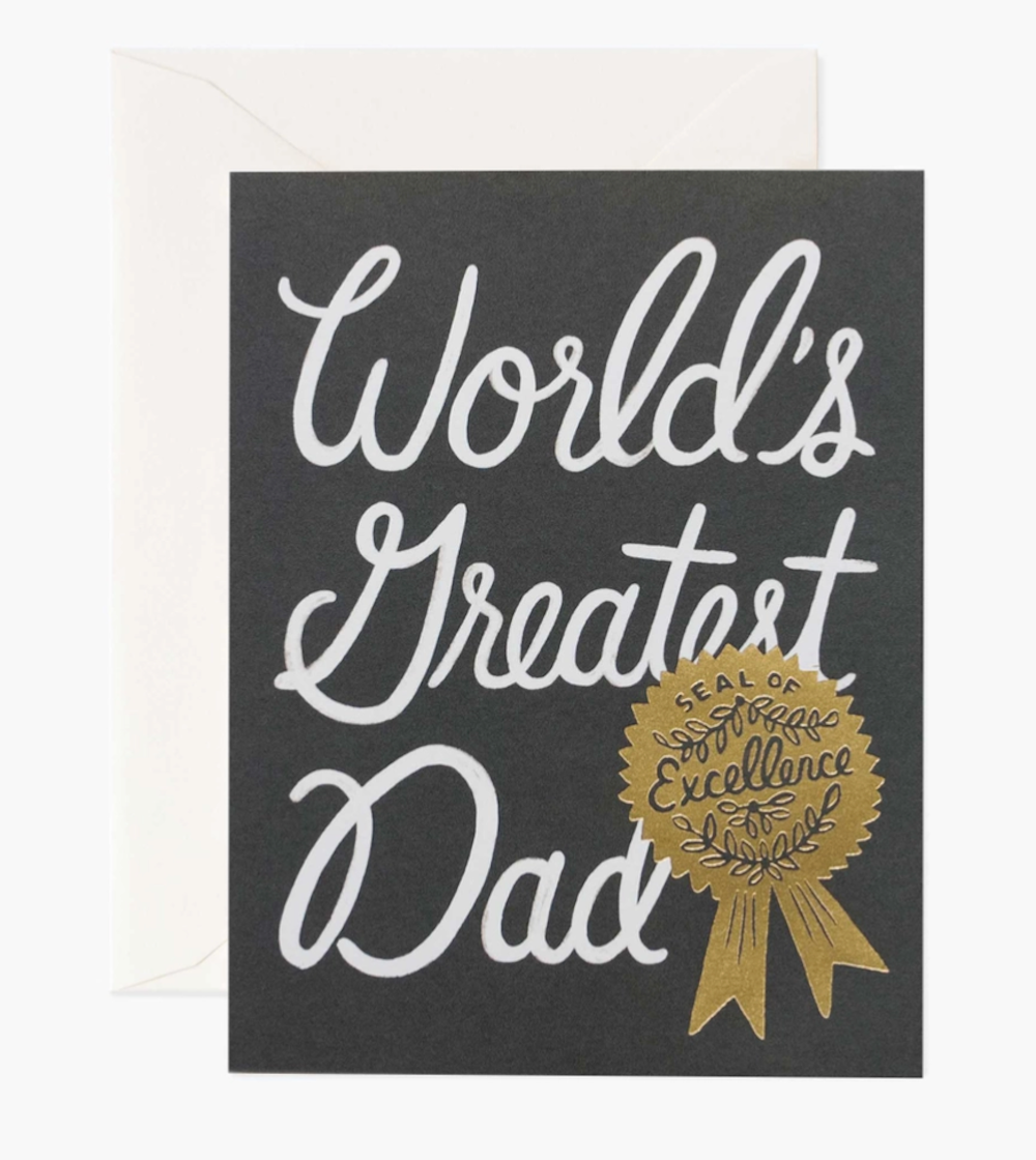 Rifle Paper Co. World's Greatest Dad Card