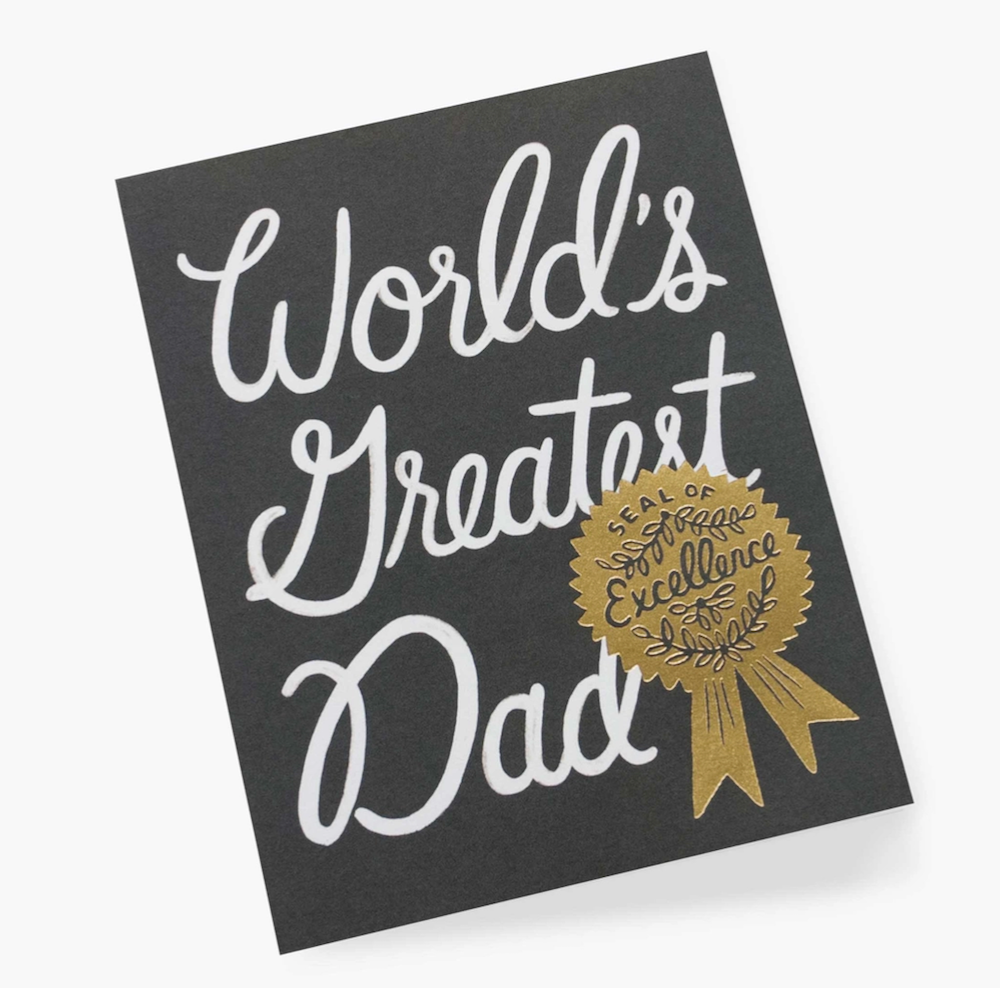 Rifle Paper Co. World's Greatest Dad Card