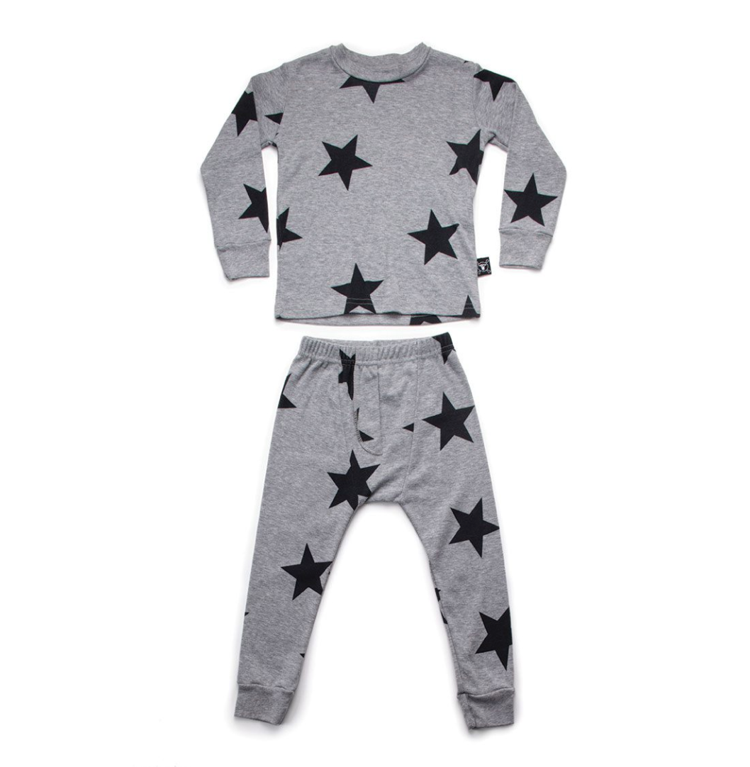 Nununu Star Loungewear - Heather Grey