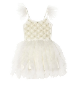 Tutu Du Monde Bebe Lotus Tutu Dress - Milk