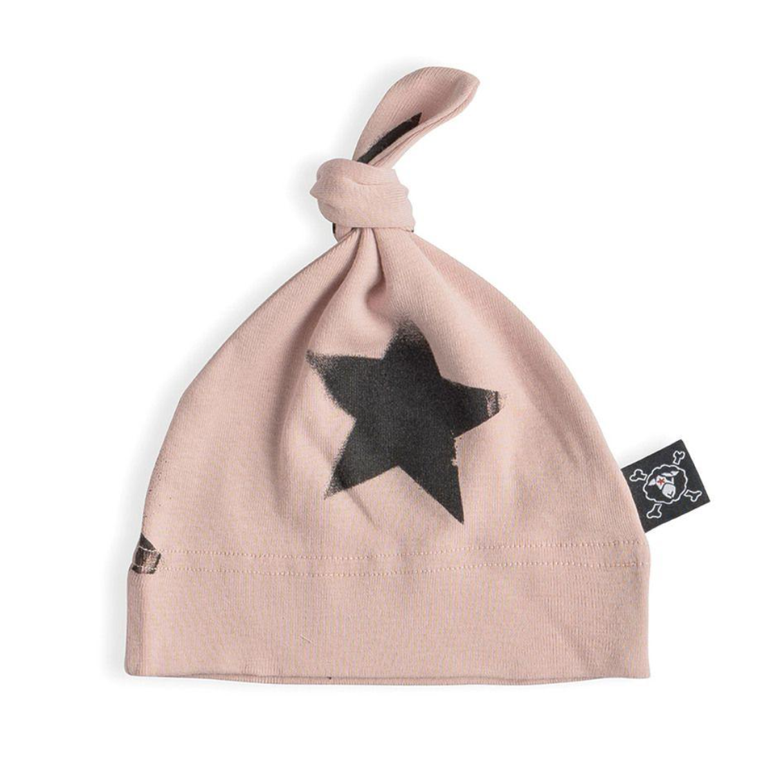 Nununu Soft Faded Star Hat - Powder Pink
