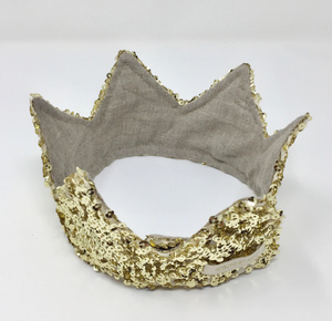 Atsuyo Et Akiko Glitter Headband - Gold