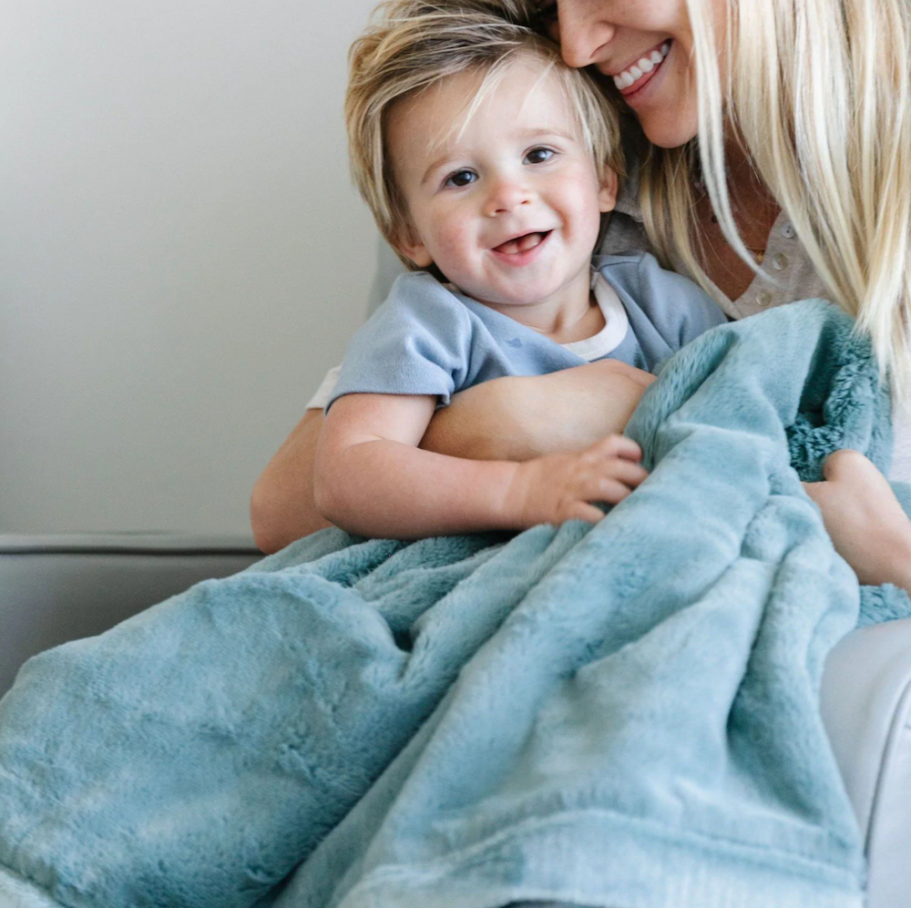 Saranoni Lush Receiving Blanket - Dew