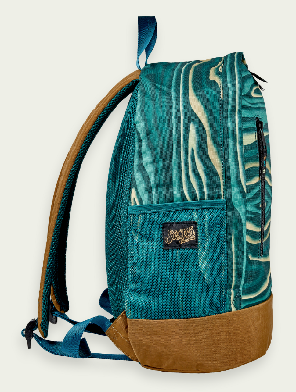 Scotch &amp; Soda Boys Allover Printed Backpack - Green