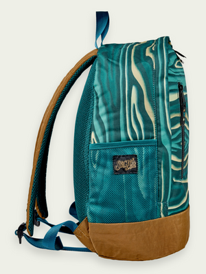 Scotch & Soda Boys Allover Printed Backpack - Green