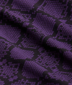 Mini Rodini Snakeskin Flared Trousers - Purple