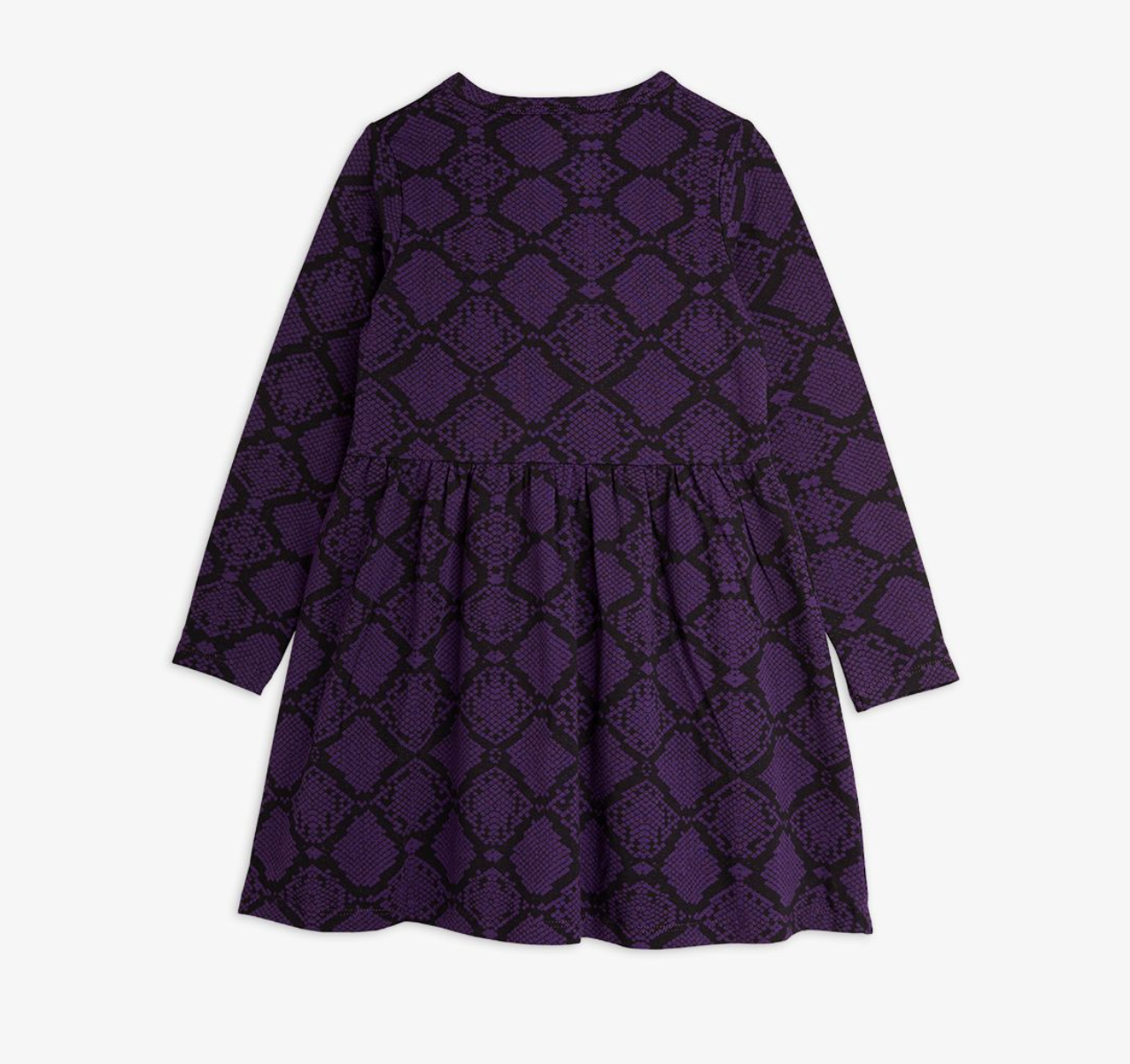 Mini Rodini Snakeskin Dress - Purple
