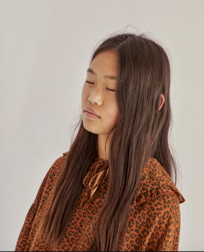 The New Society Federica Dress - Leo Print