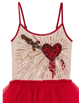 Tutu du Monde Halloween Cold Hearted Tutu Dress - Blood Red Mix