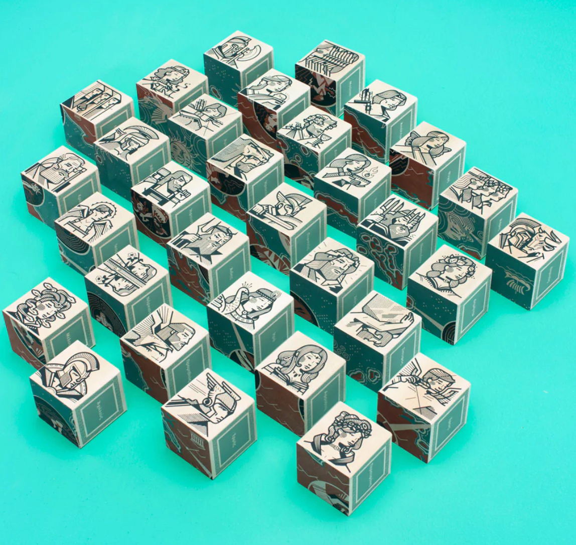 Uncle Goose Greek Mythology Blocks