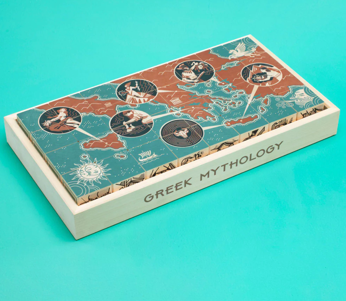 Uncle Goose Greek Mythology Blocks