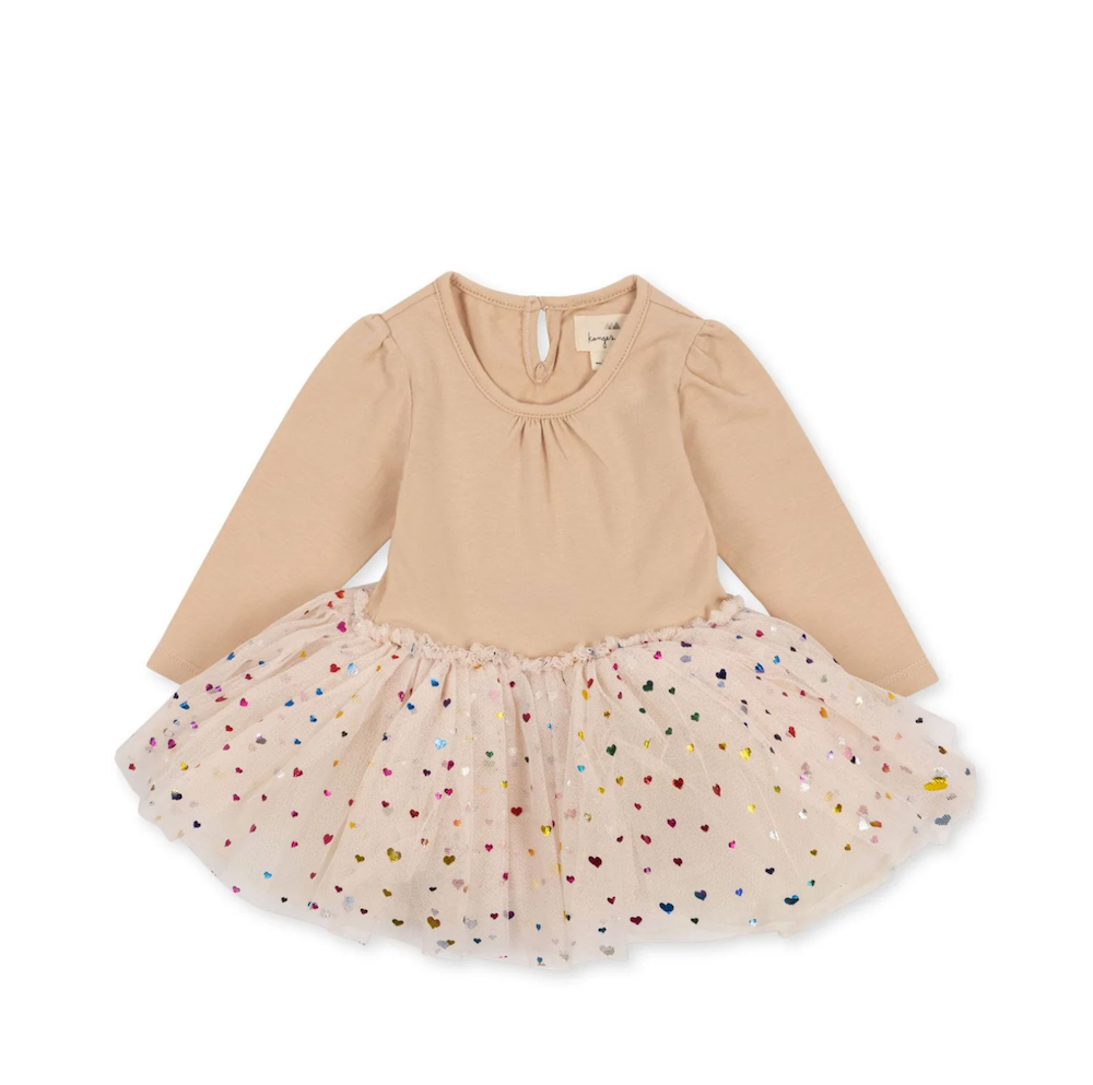 Konges Sløjd Fairy Ballerina Dress - Multi Heart