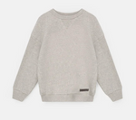 My Little Cozmo Adel Knit Sweater - Light Grey