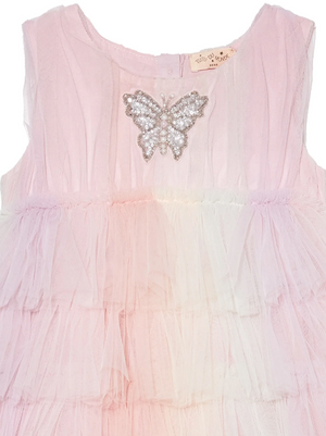 Tutu Du Monde Bebe Musical Butterfly Tulle Dress - Pink Life Mix