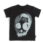 Nununu Faded Skull T-Shirt - Black