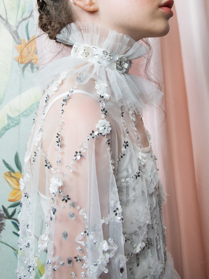Tutu Du Monde Zeppelin Cape - Milk