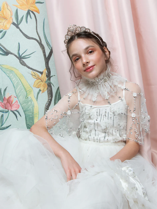 Tutu Du Monde Zeppelin Cape - Milk