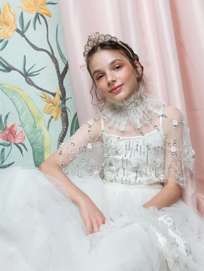 Tutu Du Monde Zeppelin Cape - Milk