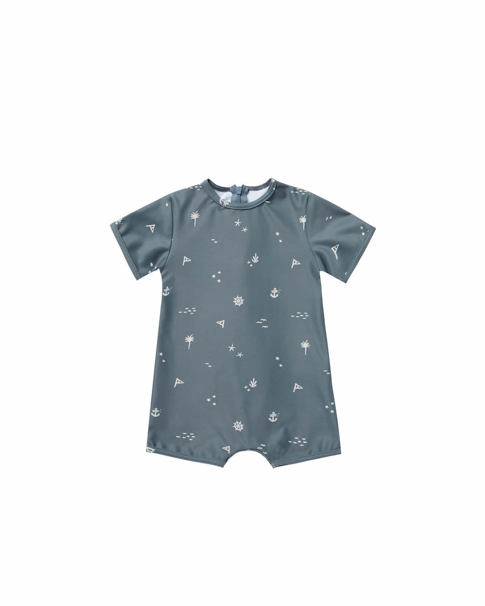 Rylee + Cru Shorty One-Piece - Nautical