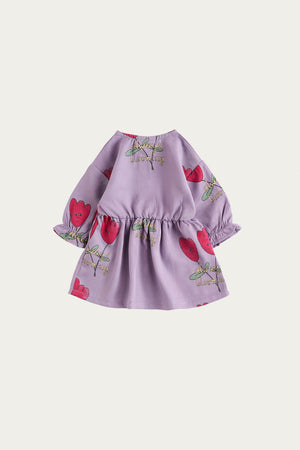 The Campamento Dress - Purple Flower