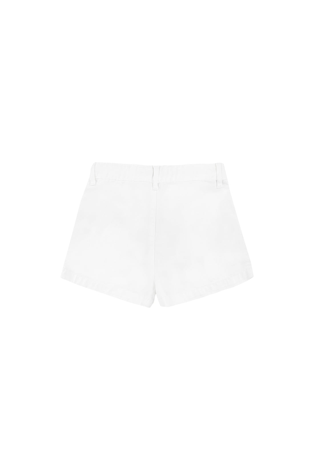 Tiny Cottons Solid Pleat Short - Off White