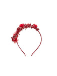 Tutu Du Monde Holiday Snow Drop Headband - Red Velvet