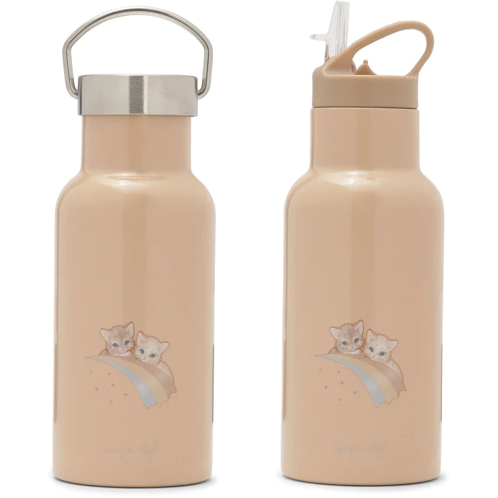 Konges Sløjd Thermo Bottle - Rainbow Kitty