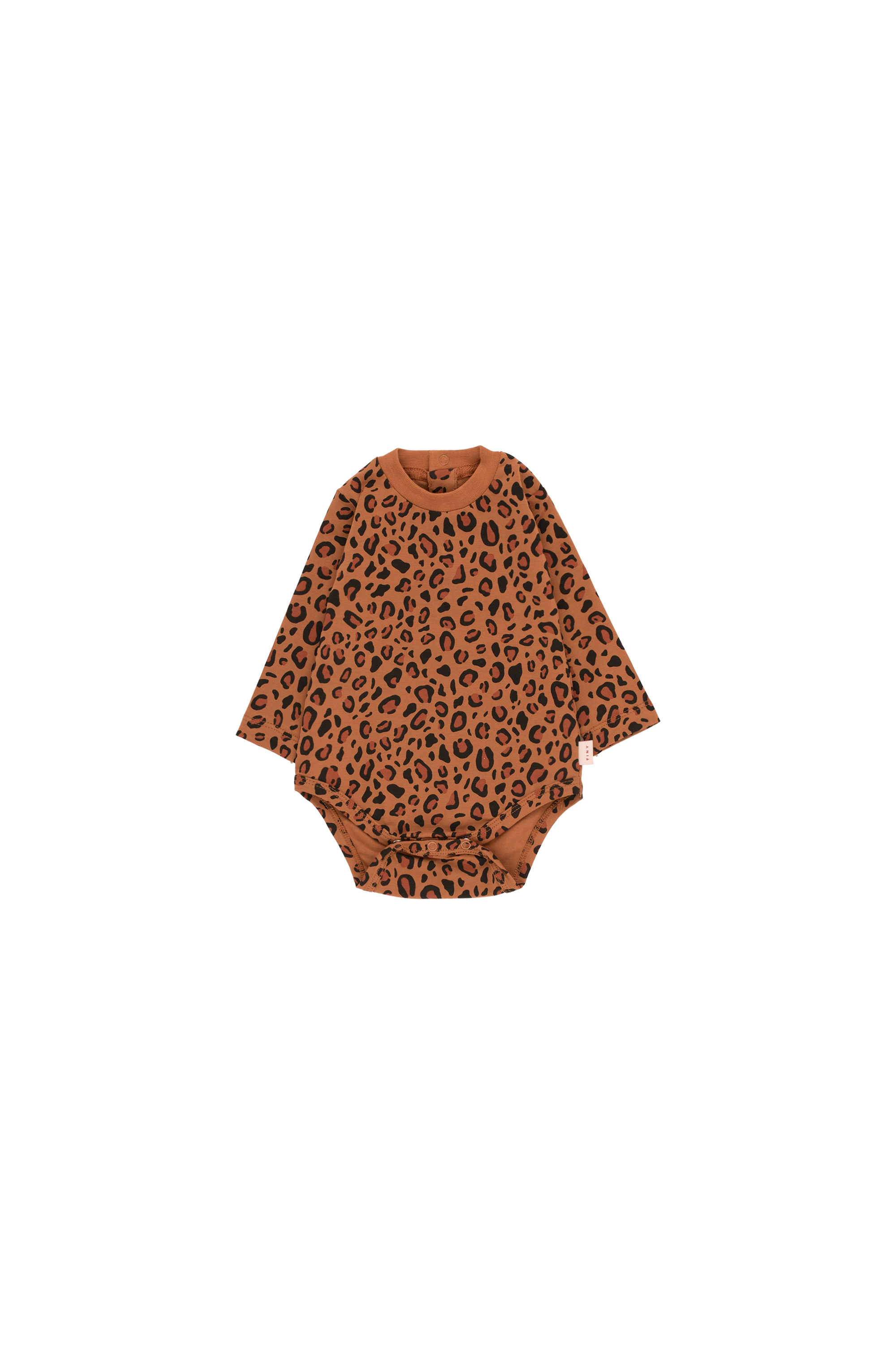 Tiny Cottons Animal Print Body - Brown/Dark Brown