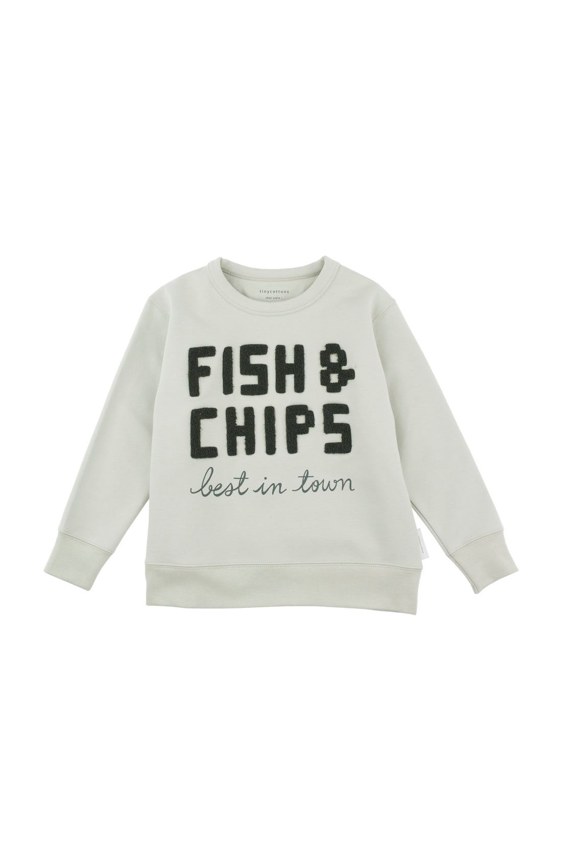 Tiny Cottons Fish &amp; Chips Graphic Sweatshirt