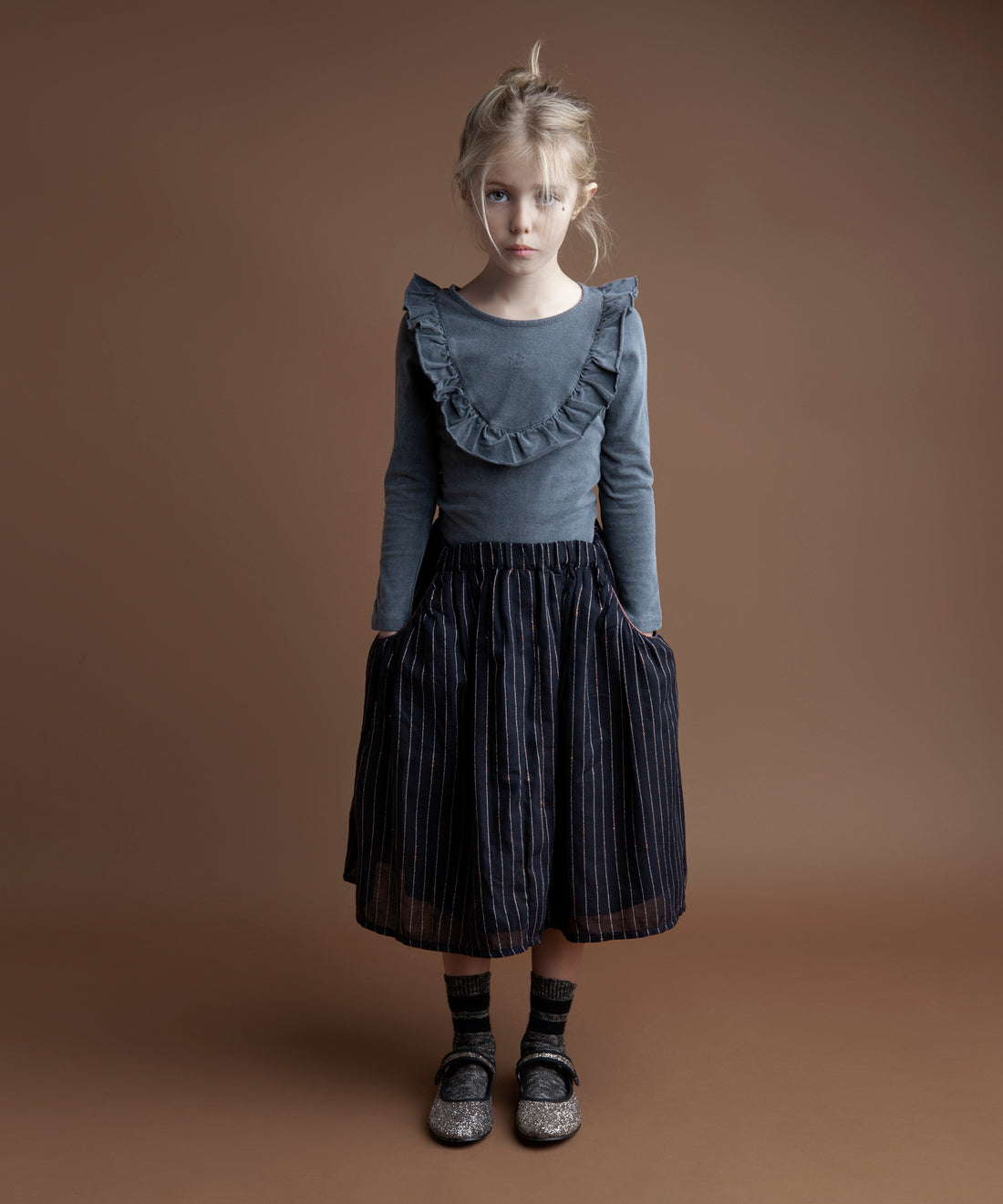 Tocoto Vintage Jersey Bodysuit - Dark Grey