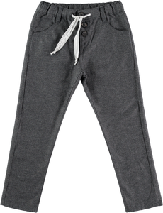 Tocoto Vintage Twill Trouser - Dark Grey