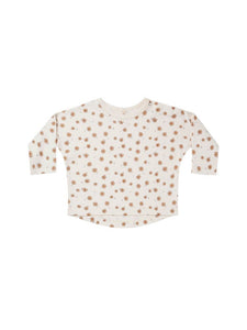 Quincy Mae Long-Sleeve Tee - Daisy Confetti