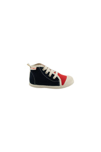 Tiny Cottons Color Block Hi-Top Sneakers - Navy/Deep red