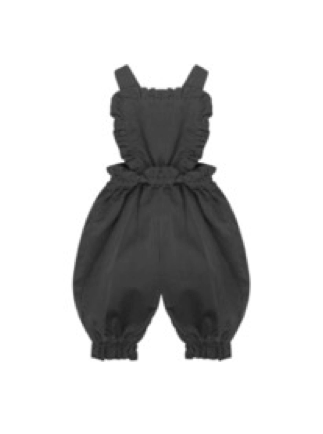The New Society Bambi Baby Jumpsuit - Ash