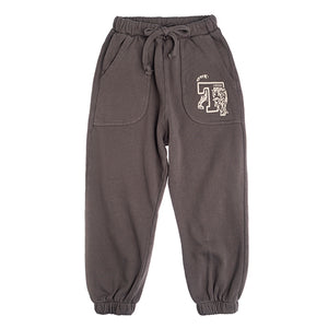 Tocoto Vintage Kid Fleece Pants - Dark Grey