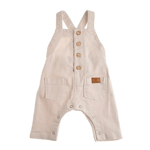 Tocoto Vintage Baby Overall - Off White