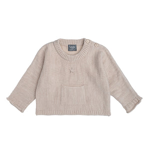 Tocoto Vintage Knited Baby Jersey - Off White