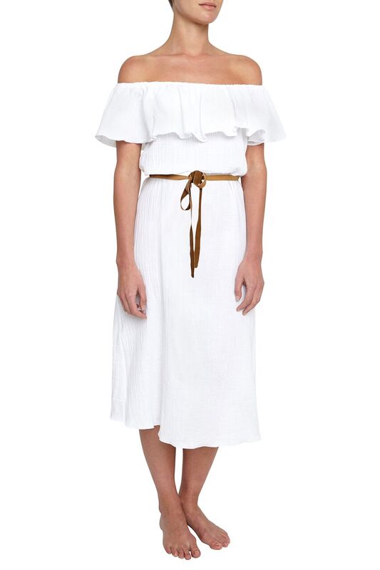 Eberjey Nomad Florence Dress - White