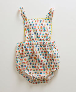 Oeuf Ric Rac Playsuit - Multi/Small Flower