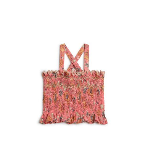 Louise Misha Malika Top - Straw Bohemian Hindi