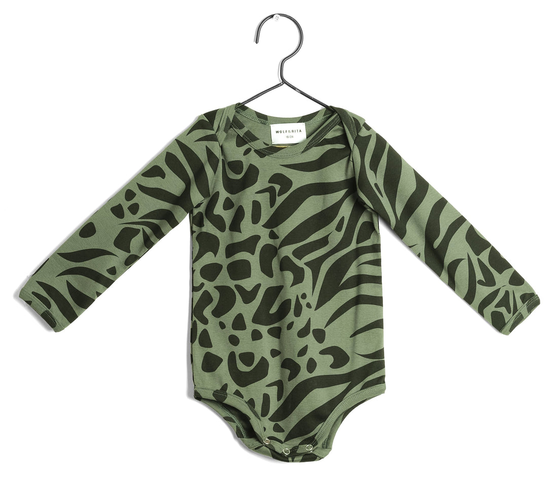 Wolf &amp; Rita Artur Onesie - Superbacana Verde