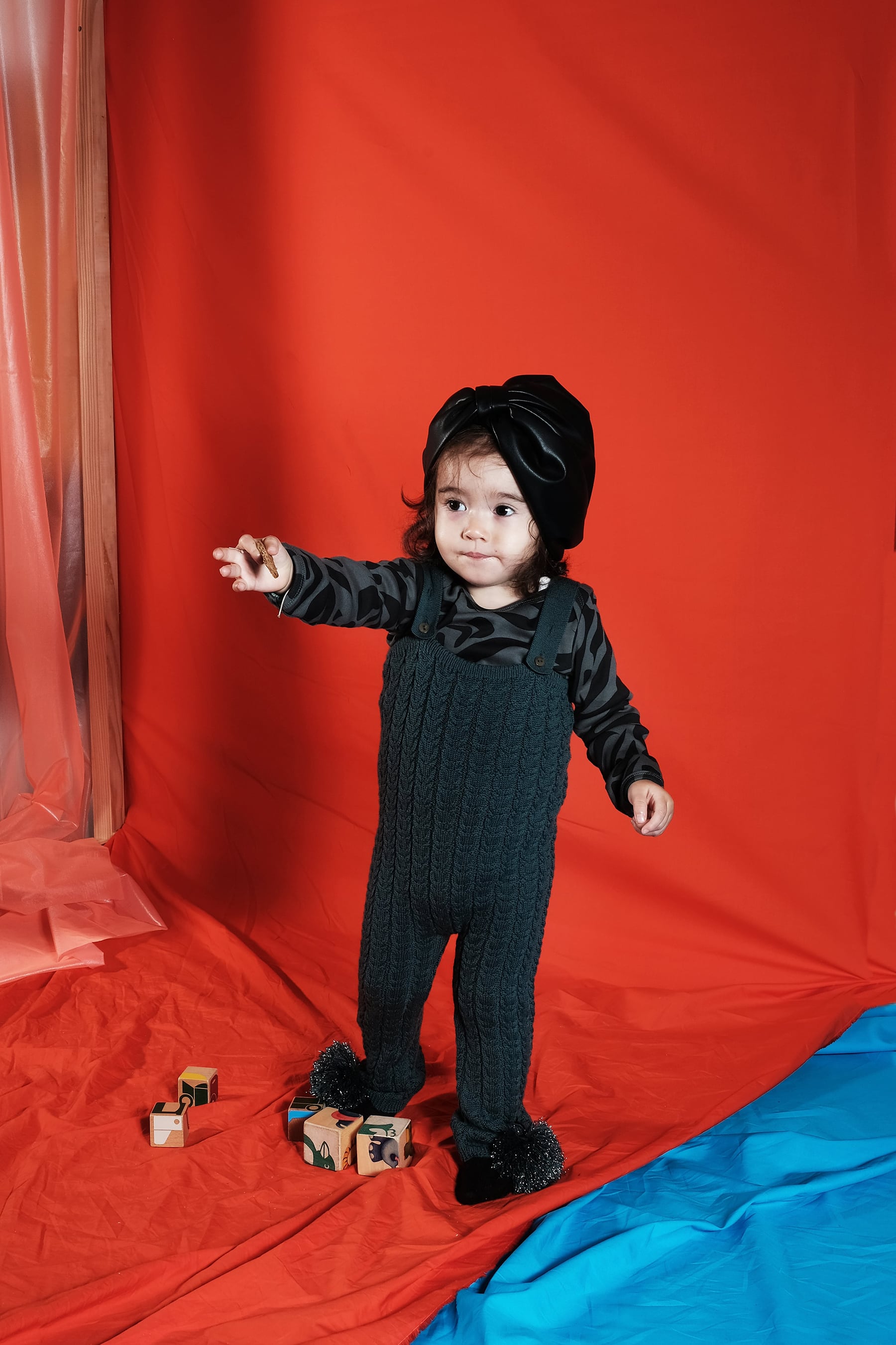 Wolf &amp; Rita Emanuel Jumper - Preto