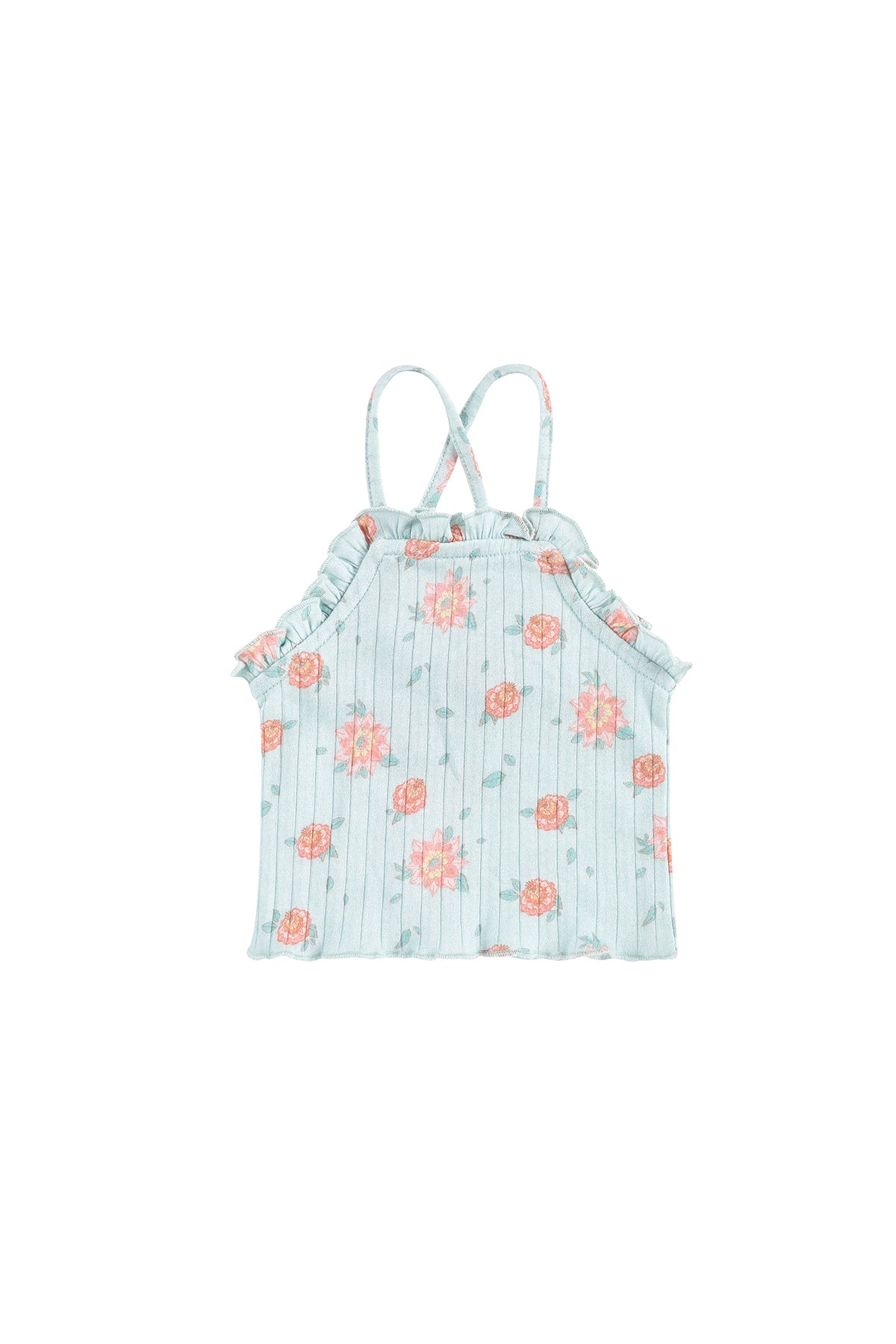 Louise Misha Alasha Tank Top - Vintage Blue Flowers