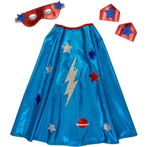 Meri Meri Superhero Cape Dress Up - Blue