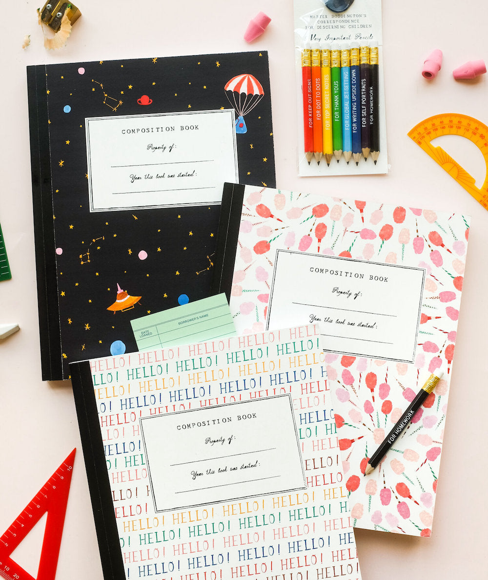 Mr. Boddington's Studio Composition Notebook - Strawberries